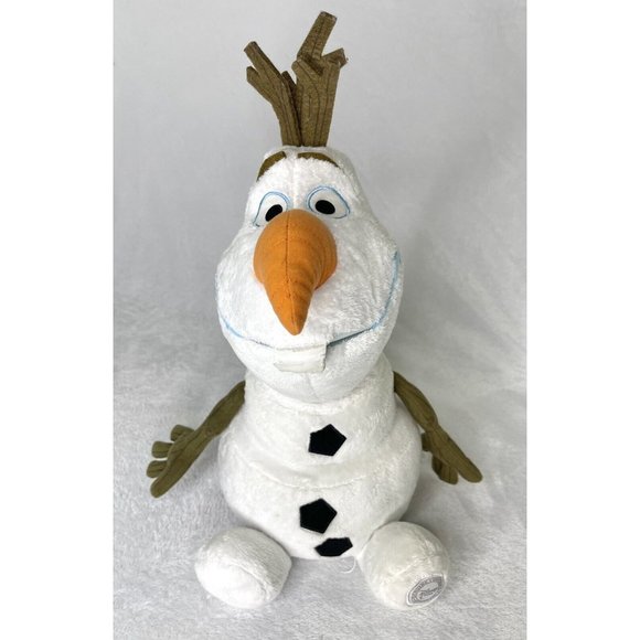 Disney Store Authentic 16" Frozen Snowman Olaf Plush Toy Stuffed Animal - Picture 1 of 8
